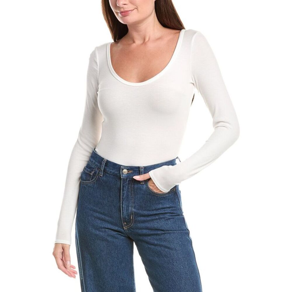 A.L.C. Womens  Nala Tee, Ivory